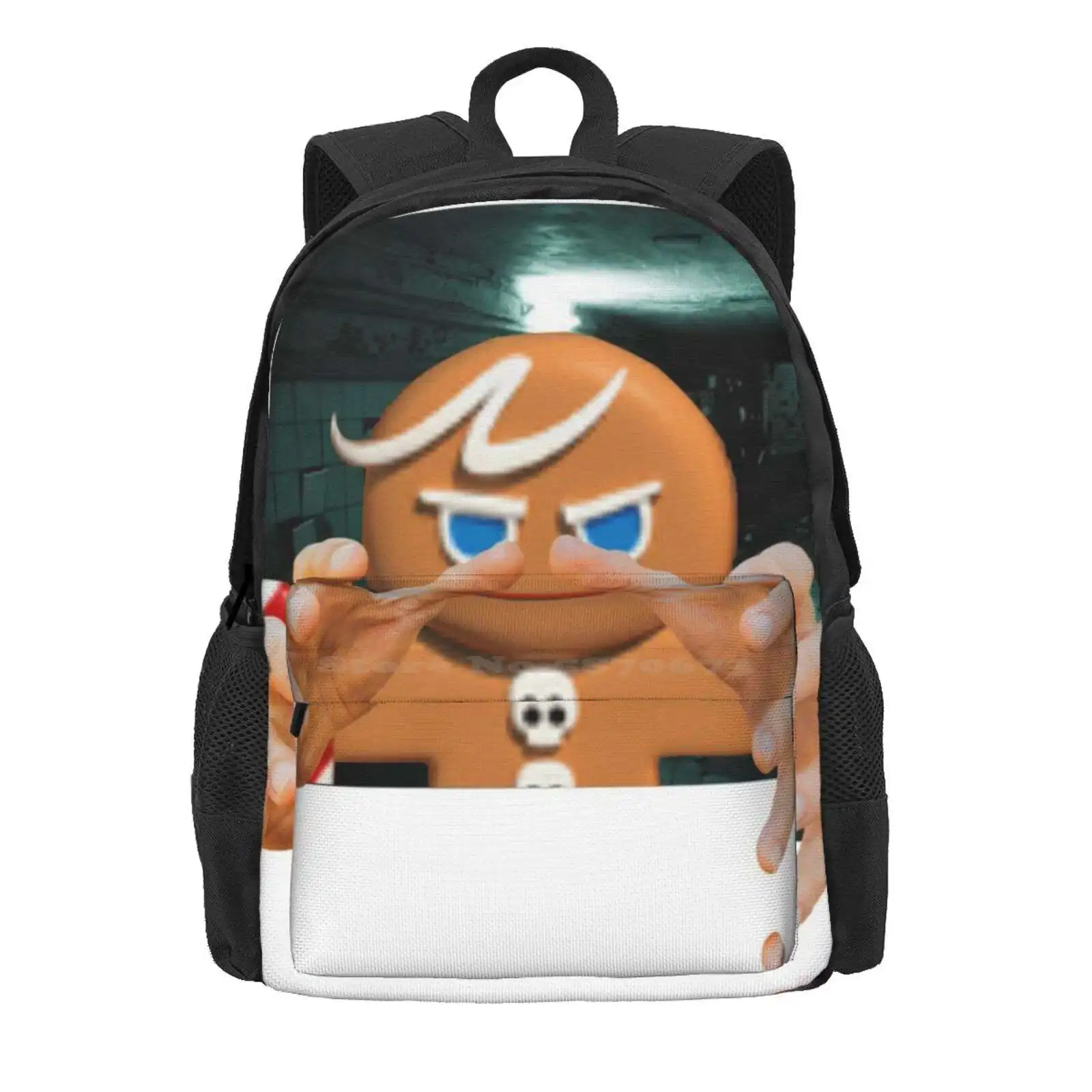 Vibe Check Gingerbrave Hot Sale Schoolbag Backpack Fashion Bags Gingerbrave Cookierun Cookie Run Kingdom Cookies Gingerbread