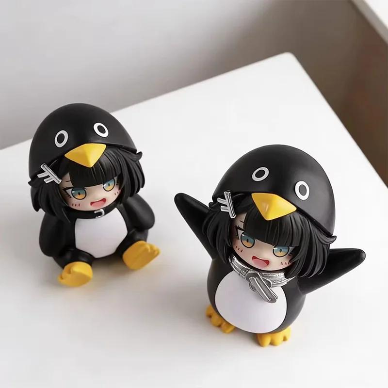 In Stock Gugugaga Little Penguin Administrator Pvc Action Figure Model Anime Collection Desk Display Decoration Surprise Gift image 4