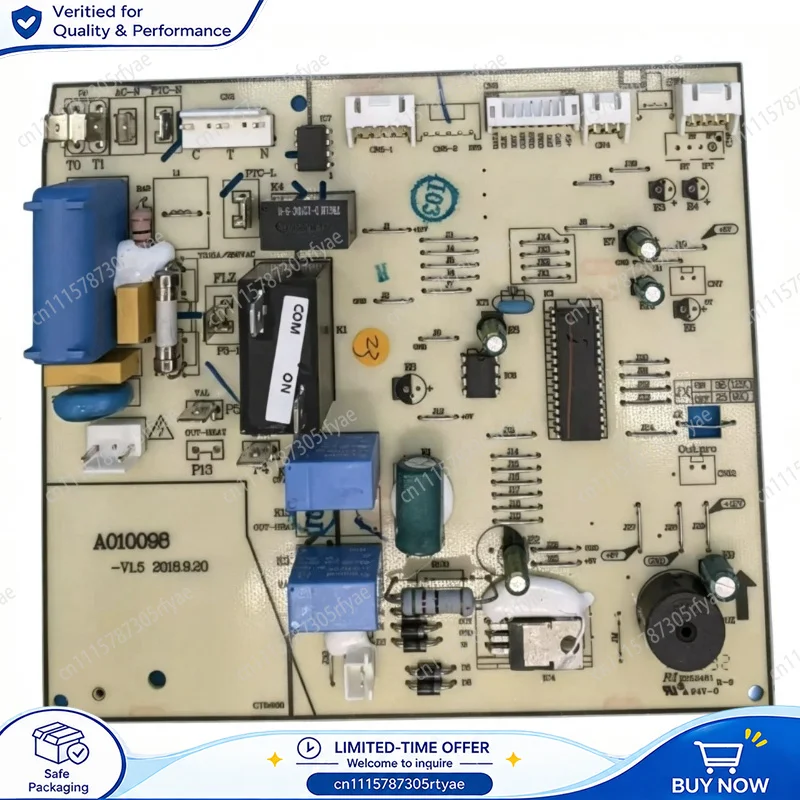 210900872AA A010098 AC Indoor Unit Control Board for TCL Air Conditioner EU-KFR35G/BP2N1Y-R1 Main PCB Replacement Circuit Board