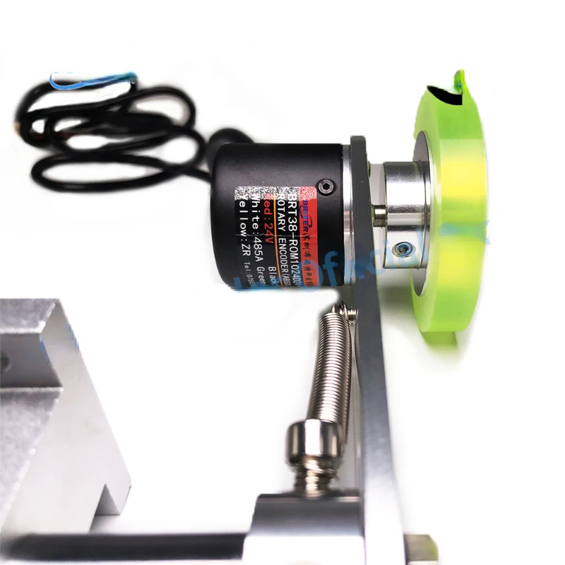 Hoge Kwaliteit Rotary Encoder Wiel Teller Meter Meten Unit 1Mm Antislip Wiel Beugel Roterende Encoder Lengte Meten sensor