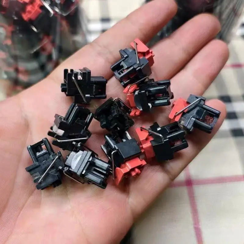 4PCS DIY Linear Opt Switches Clicky Sound for Gaming Keyboards Fast Response