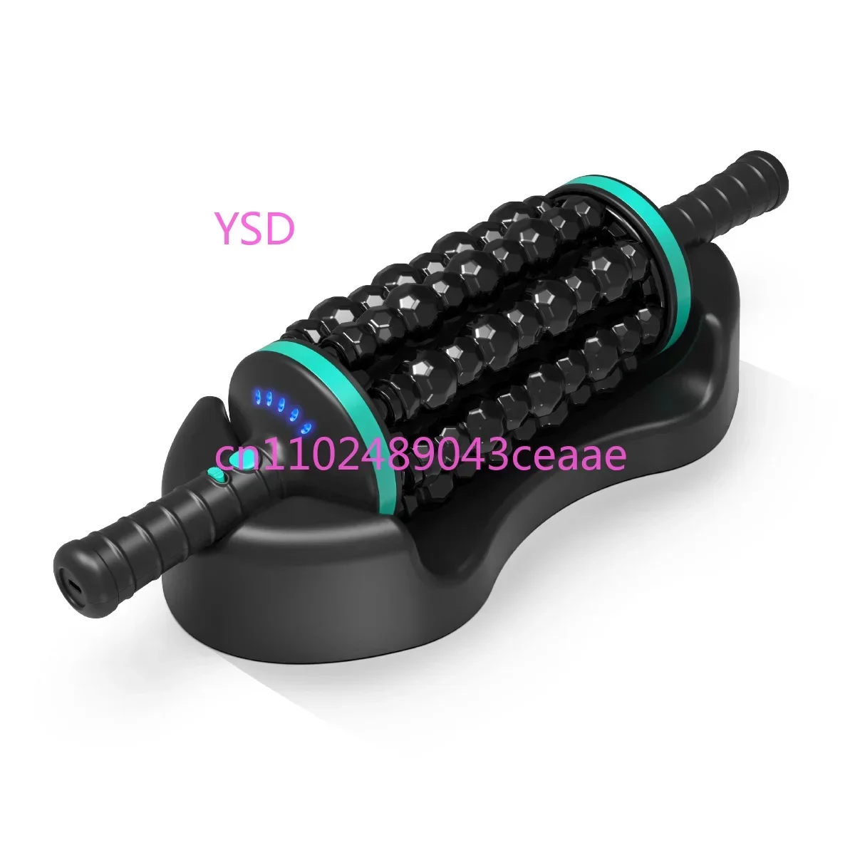 Home Abdominal Roller Massage Device Chest Muscle Exercise Rebound Foot Massager for Core Strength Training