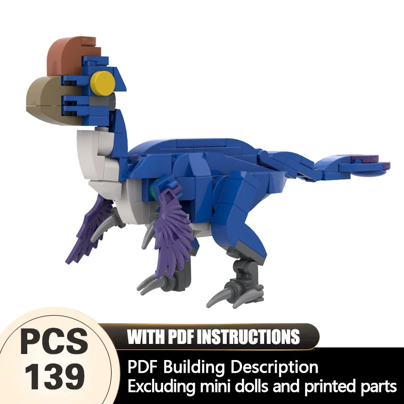 

Creators Animal Series Model MOC Building Bricks Corythoraptor Modular Technology Gifts Holiday Assemble Children Toys Suit