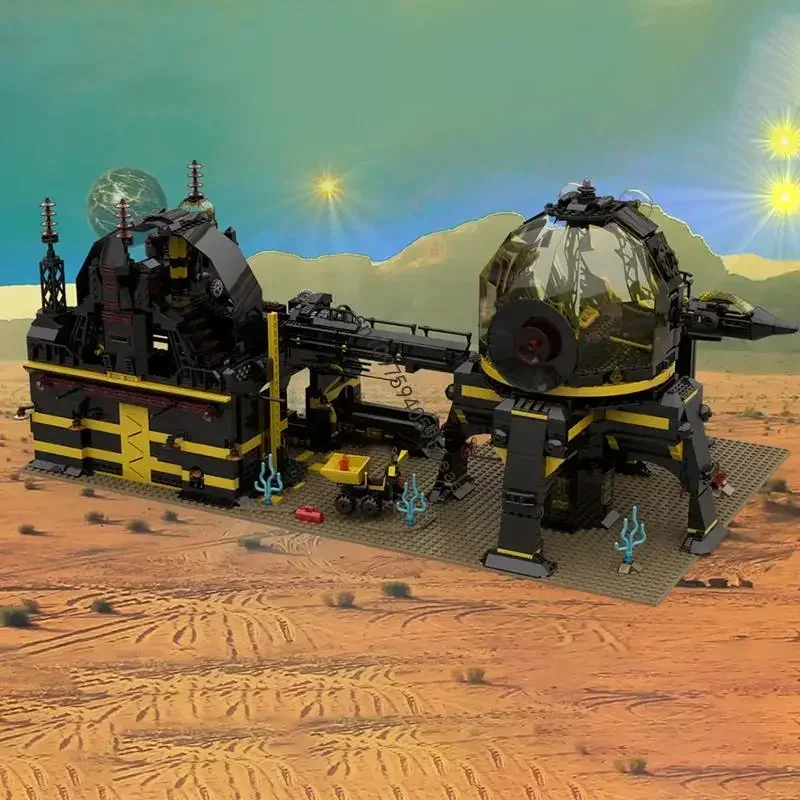 Neue 2948-teilige Beliebte Weltraum-Technologie-Serie Moc Zweite Erdbasis Modellbausatz DIY Kreative Ideen Spielzeug Geburtstagsgeschenk