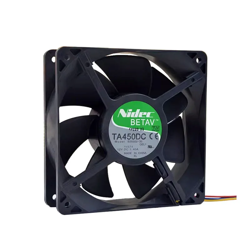 NEW ORIGINAL B35502-35 1.40A 12V PWM 12038 120*120*38mm 12cm COOLING FAN RADIATOR