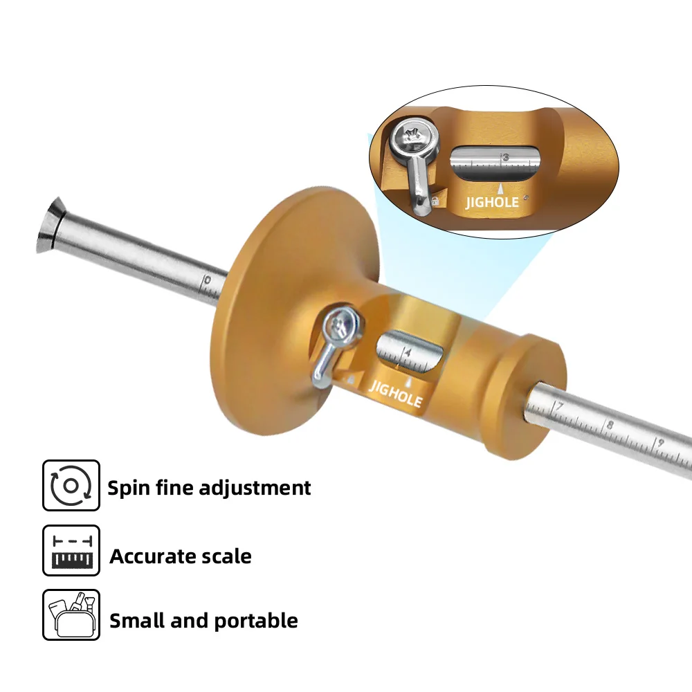 Scriber do obróbki drewna z ostrzem 4. 72-calowy precyzyjny miernik do oznaczania wpuszczanego do równoległych narzędzi pomiarowych
