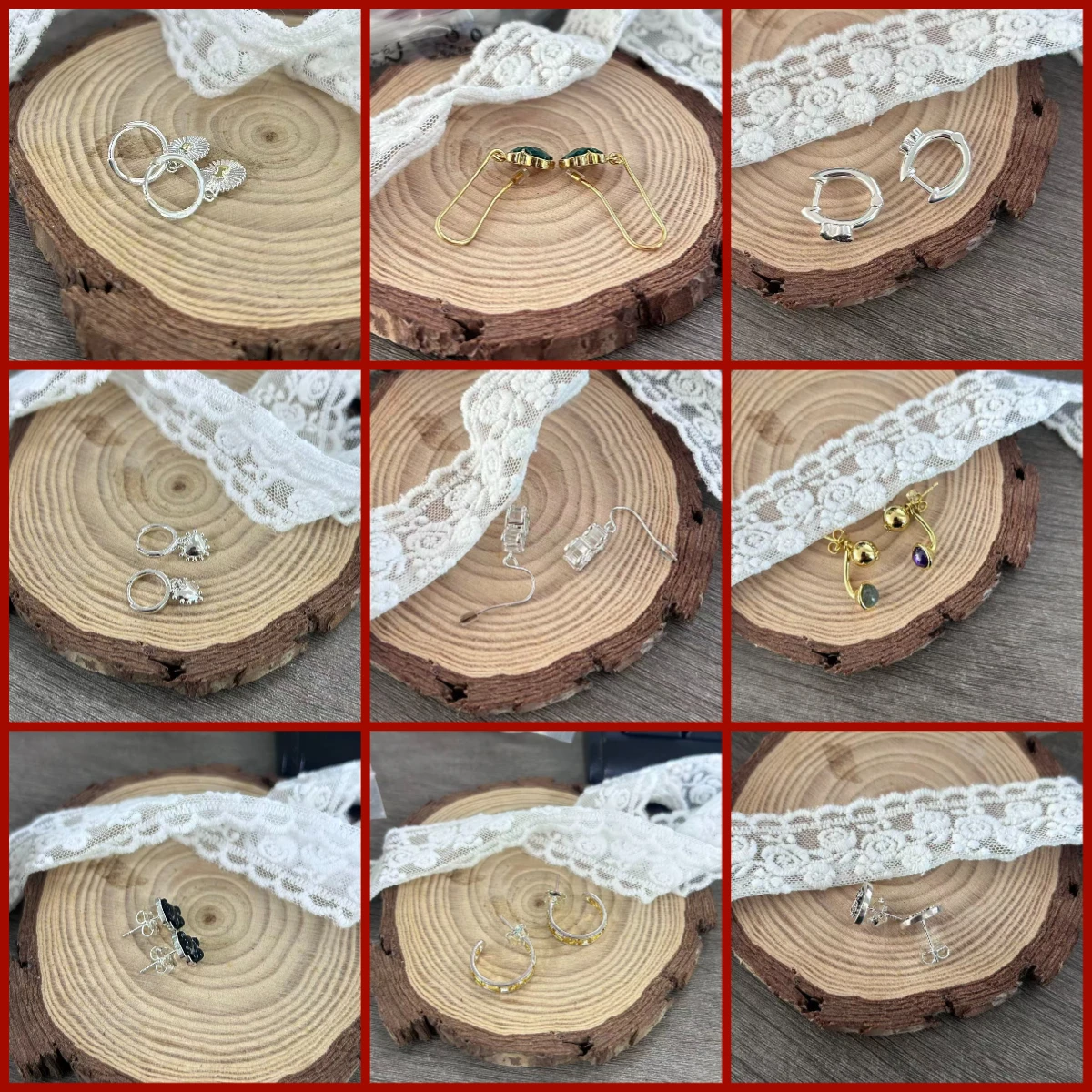 7. Pendientes de plata de ley S925 con piedras preciosas de colores: joyería elegante, linda, moderna y de estilo español para mujer