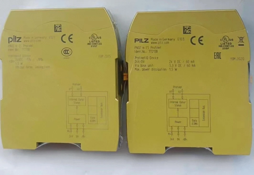 New original PILZ PNOZ m ES Profinet safety relay, model 772138