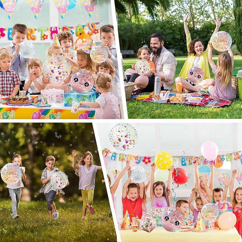 Double-Sided Tape Paste Blowing Bubble Decompression Toy Double Sided Elastic Tape 2 Roll