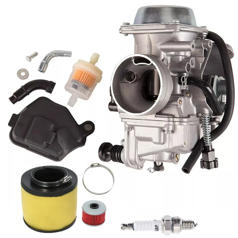 

Replacement Carburettor Air Oil Filter Set 16100HC4013 for Honda ATV Models For Fourtrax 300 350 Foreman 400 450
