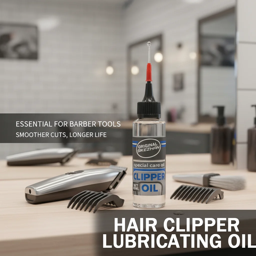 

Hair Clipper Oil, Needle‑Tip Trimmer Blade Lubricant—Reduce Friction & Heat, Rust Protection, Quiet Cutting, Extend Blade Life