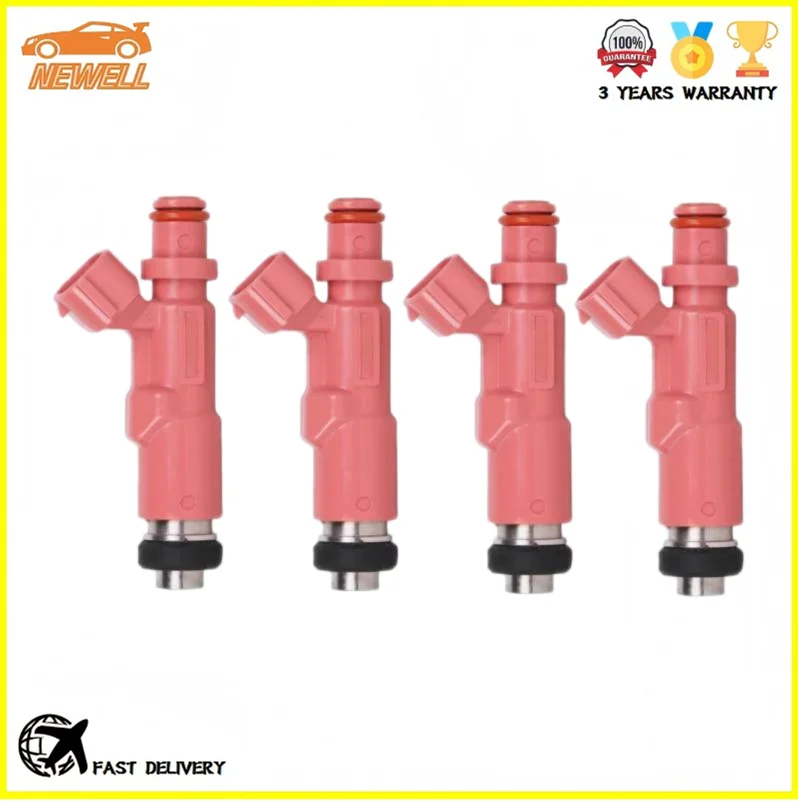 

4pcs 23209-79135 23250-75080 Fuel injector For TOYOTA 4Runner Tacoma 1999-2004 2.7L 2.4L 3RZFE 23209-75080
