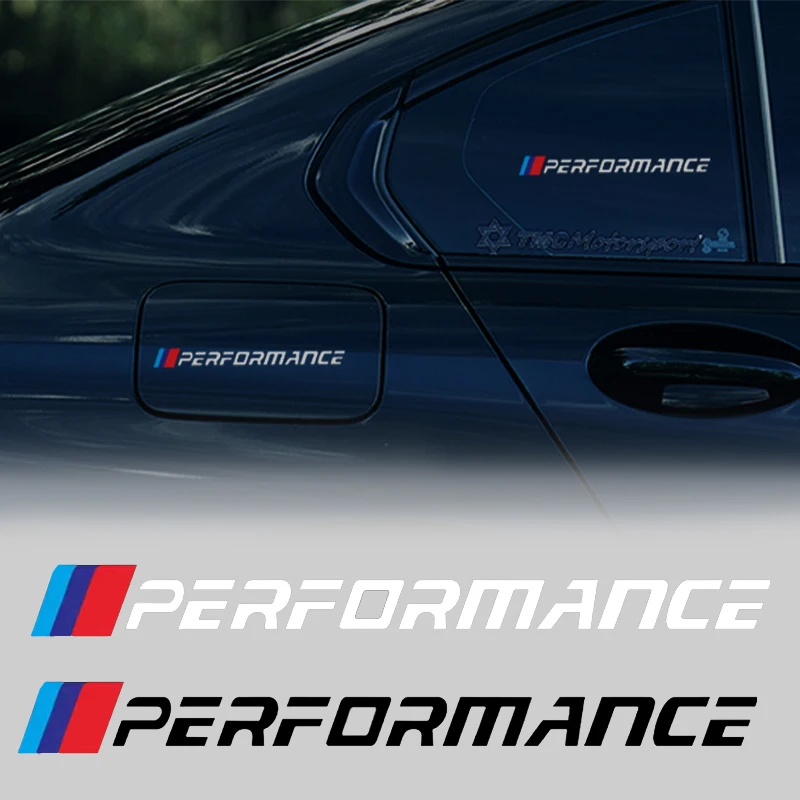 Car Performance Logo Auto Door Side Skirt Stripe Decoration Sticker For Bmw M X1 X3 X4 X5 E87 F20 E36 E46 E90 E39 F10 F16 G20 M4