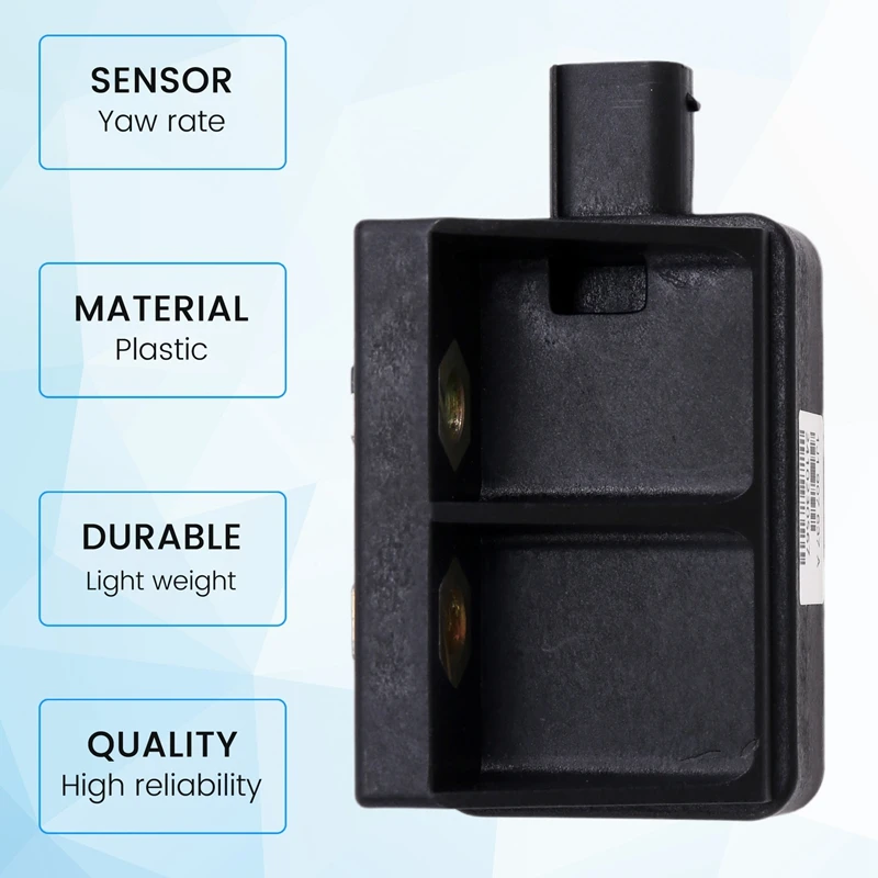 

1J1907637A Car Yaw Rate Sensor ESP Sensor For VW Bora Beetle Golf 1999-2001 A3/S3/Sportb 1997-2003 1J0 907 657 A
