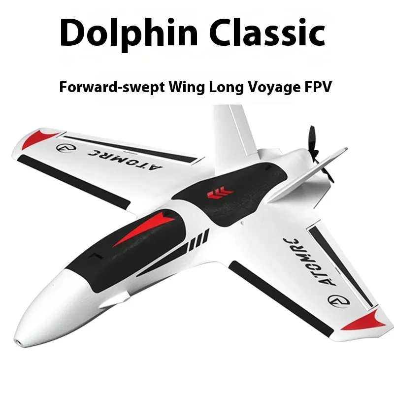 

Atomrc Fixed Wing RC Airplane Toy with GoPro Hero Compatibility Fast Demountable DIY Remote Control Model with Heat Dissipation