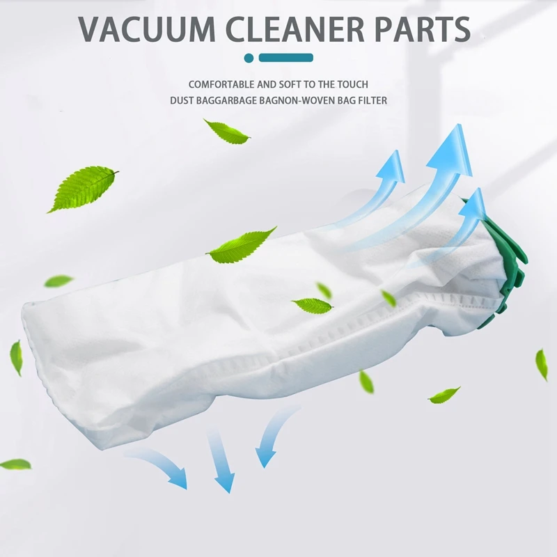 Sacos de substituição para Vorwerk VB100 aspirador, filtro HEPA para Vorwerk VB100, 2 peças