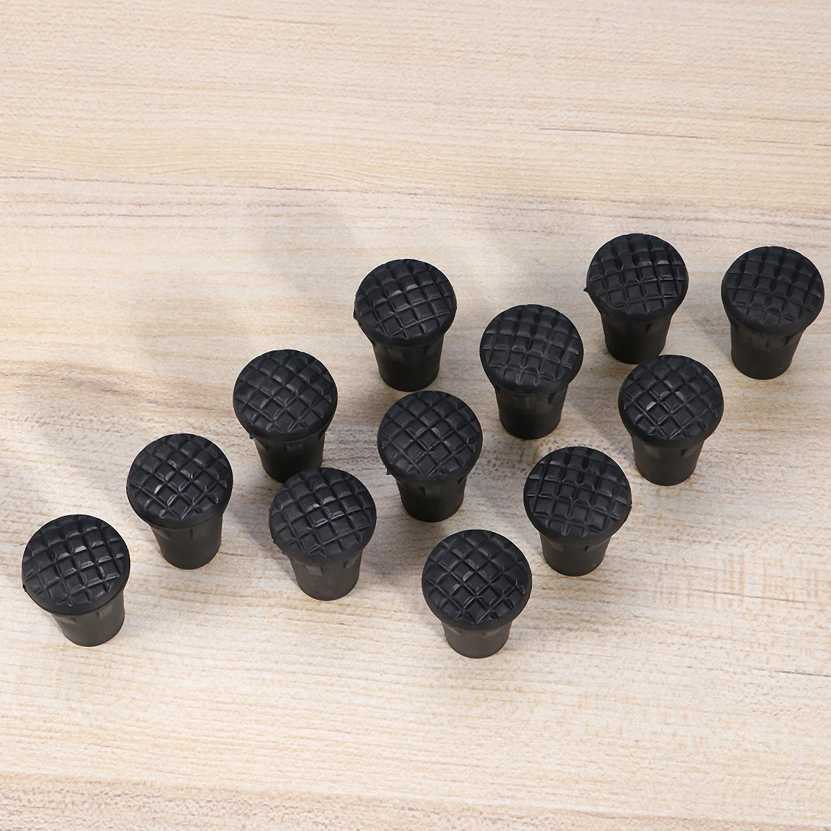 

40 Pcs Trekking Pole Cover Hiking Accessories Tip Protectors on Foot Stuff Travel