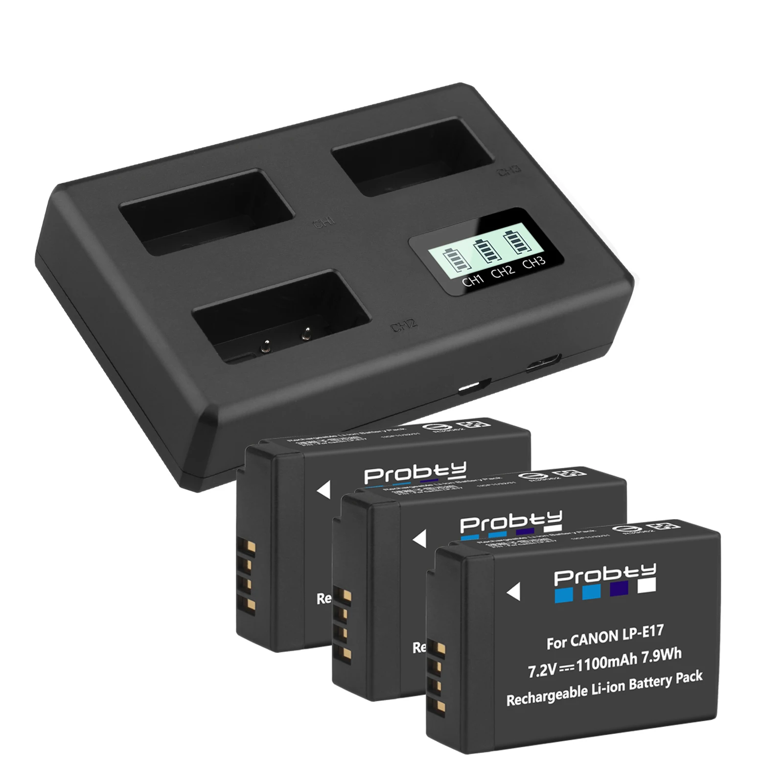 NEW LP-E17 High Capacity Rechargeable Li-ion Camera Battery For Canon EOS RP R10 R50 R8 Digital Mirrorless Camera