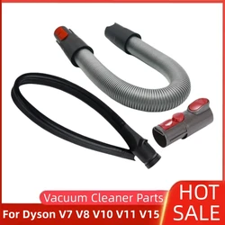 Flexible Crevice Tool Adapter Hose Kit for Dyson V8 V10 V7 V11 V15 Vacuum Cleaner for As a Connection and Extension