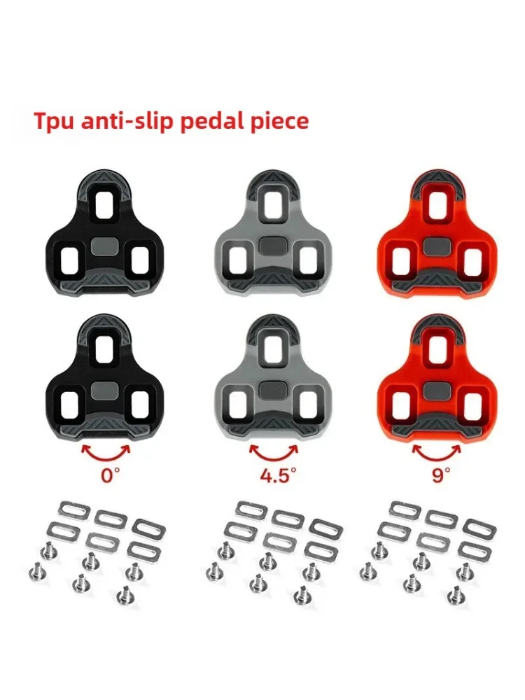 AliExpress NONE For KEO Bike Cleats for LOOK KEO Road Bicycle Pedals Cleat Self-locking 0/4.5/9 Degree Cycling Shoes Cleats Pedal Clip