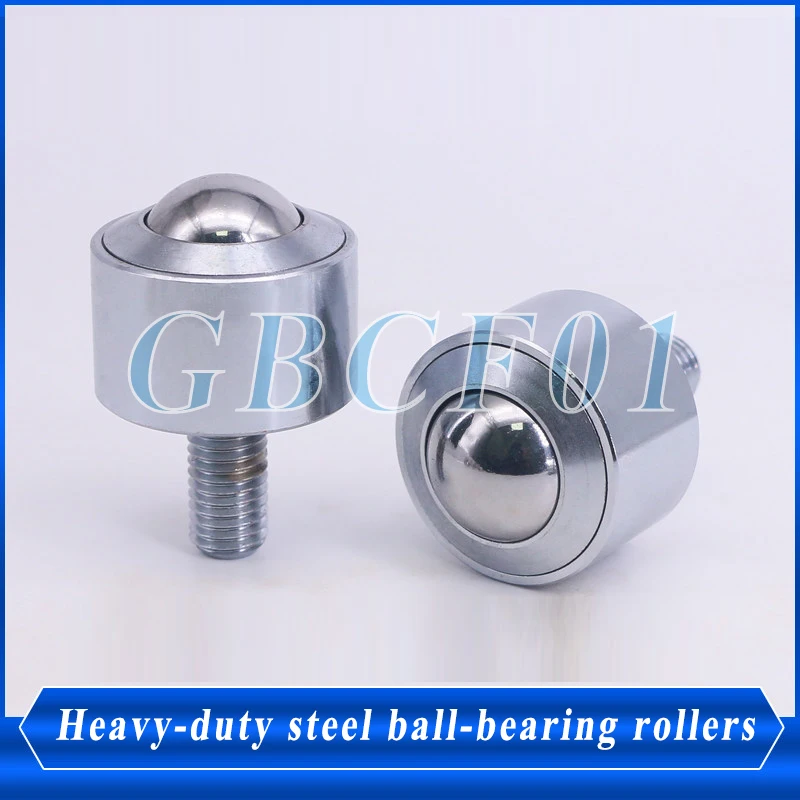 

Heavy Duty Universal Ball Steel Roller QFB11/12 Steel Ball Transfer Unit with Screw Shaft Bearing Sliding Conveyor Parts