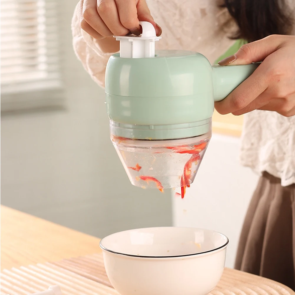 قطاعة خضروات كهربائية متعددة الوظائف ، مضرب بيض ، مُحضر طعام ، خلاط ضغط مفرمة ، 3 في 1