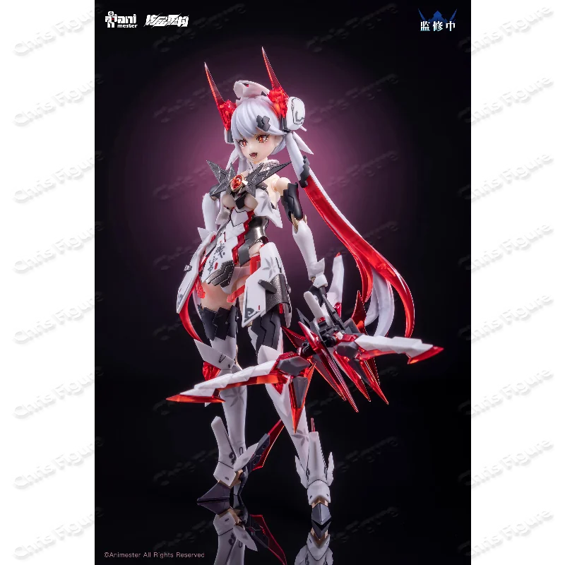 

【In Stock】Nuclear Gold Reconstruction Ziweixing White Snake Machine Girl 1/12 Scale Assembly Action Figure Doll Model Toy