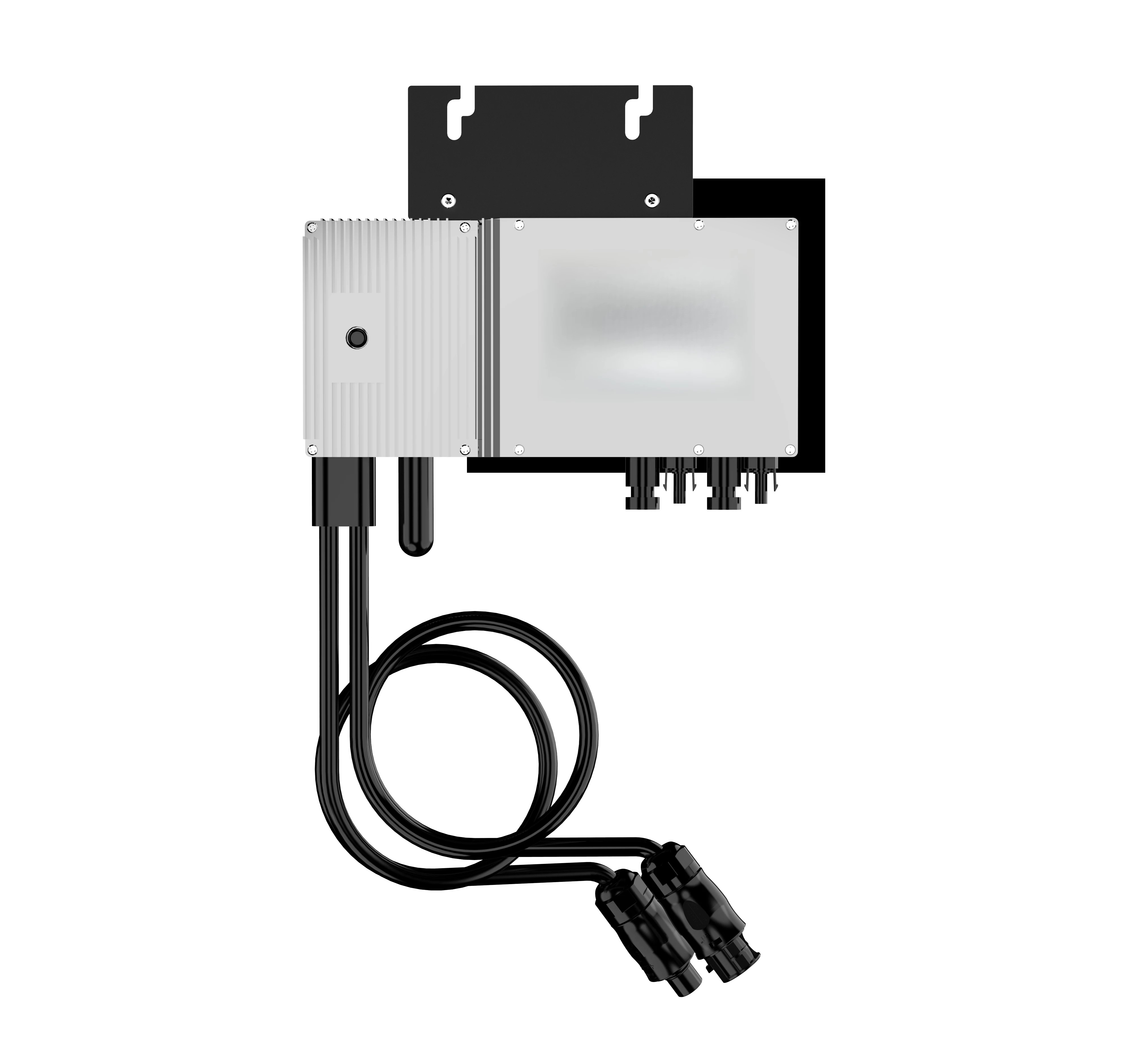 Dual-phase 600-watt grid-connected system solar micro inverter