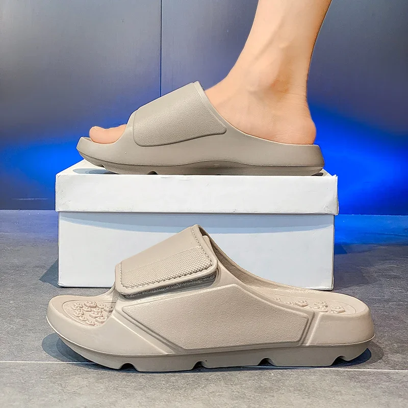 Outdoor-Sandalen, Strand-Freizeitschuhe, Neue Sommer-Herren-Massage-Pantoffeln, Indoor-Slipper mit Weicher Sohle, Herren-Flip-Flops, Herrenschuhe – Detail 20