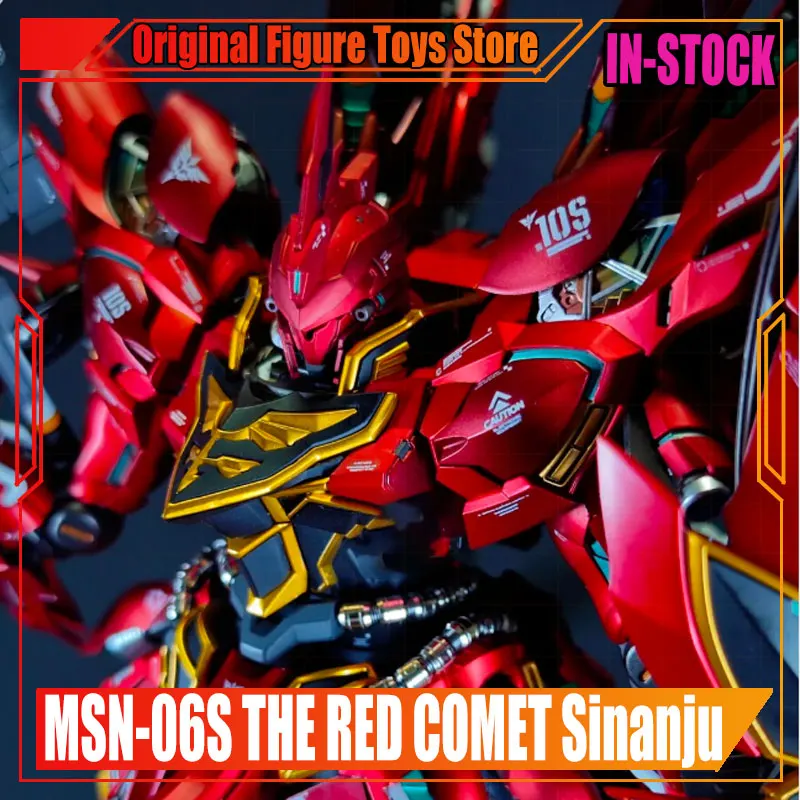 

В наличии Comet Technology 1/100 MSN-06S The Red Comet Sinanju, наборы моделей для сборки, фигурка, коллекционные пластиковые модели, игрушки
