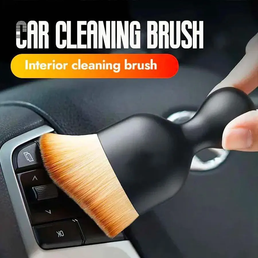 Car air conditioning brush, dust removal and beauty brush, car accessories car gap air conditioning cleaning brush