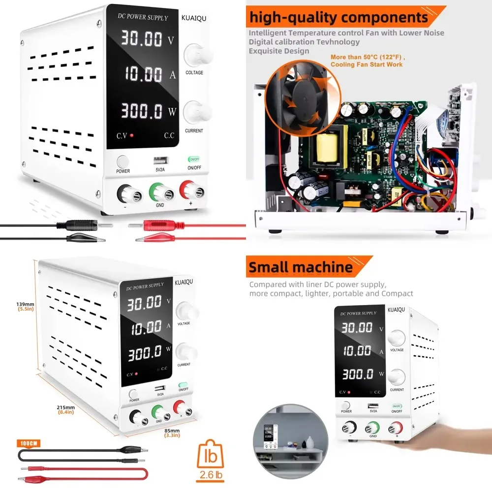 Hot Sale SPPS-C3010 Product Test Aging Power Precision Four Digital Adjustable Switching Power Source 30V 10A DC Regulated