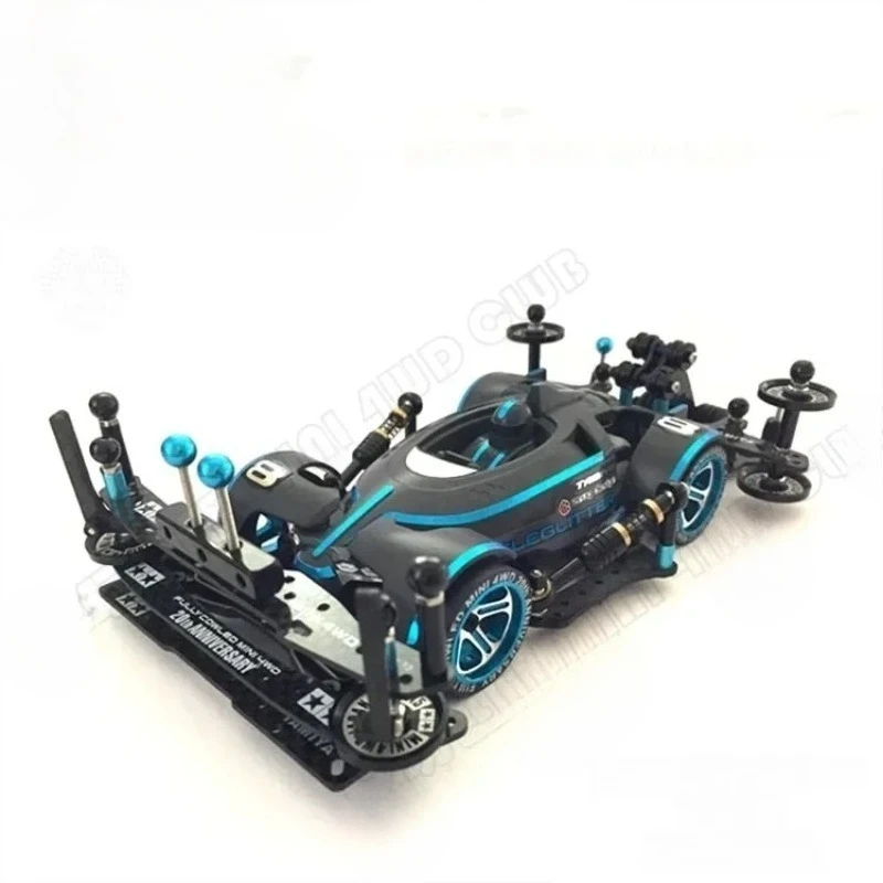 

1/32 ELEGLITTER 18100 with 27,000 Rpm Motor Mini 4WD Car Model with Retrofit Kits Original VZ Chassis Modify Parts Set