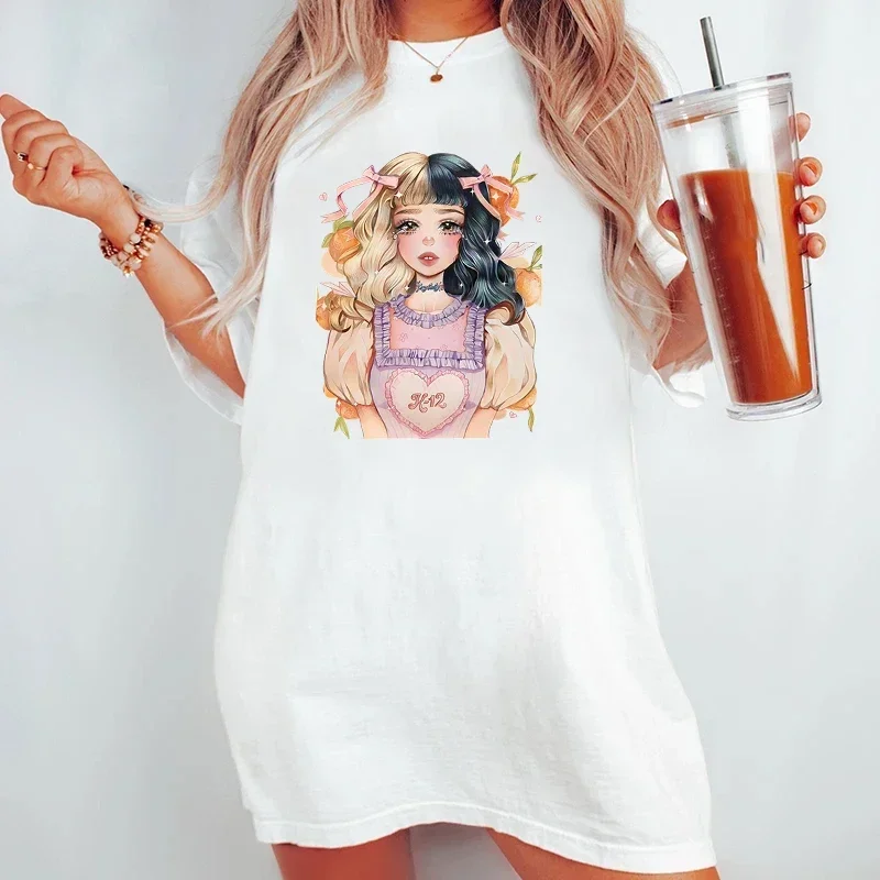 Y2k Top Melanie Martinez Graphic T Shirts Women Clothes Short Sleeve Clothing  T Shirt Melanie Martinez Streetwear Tops