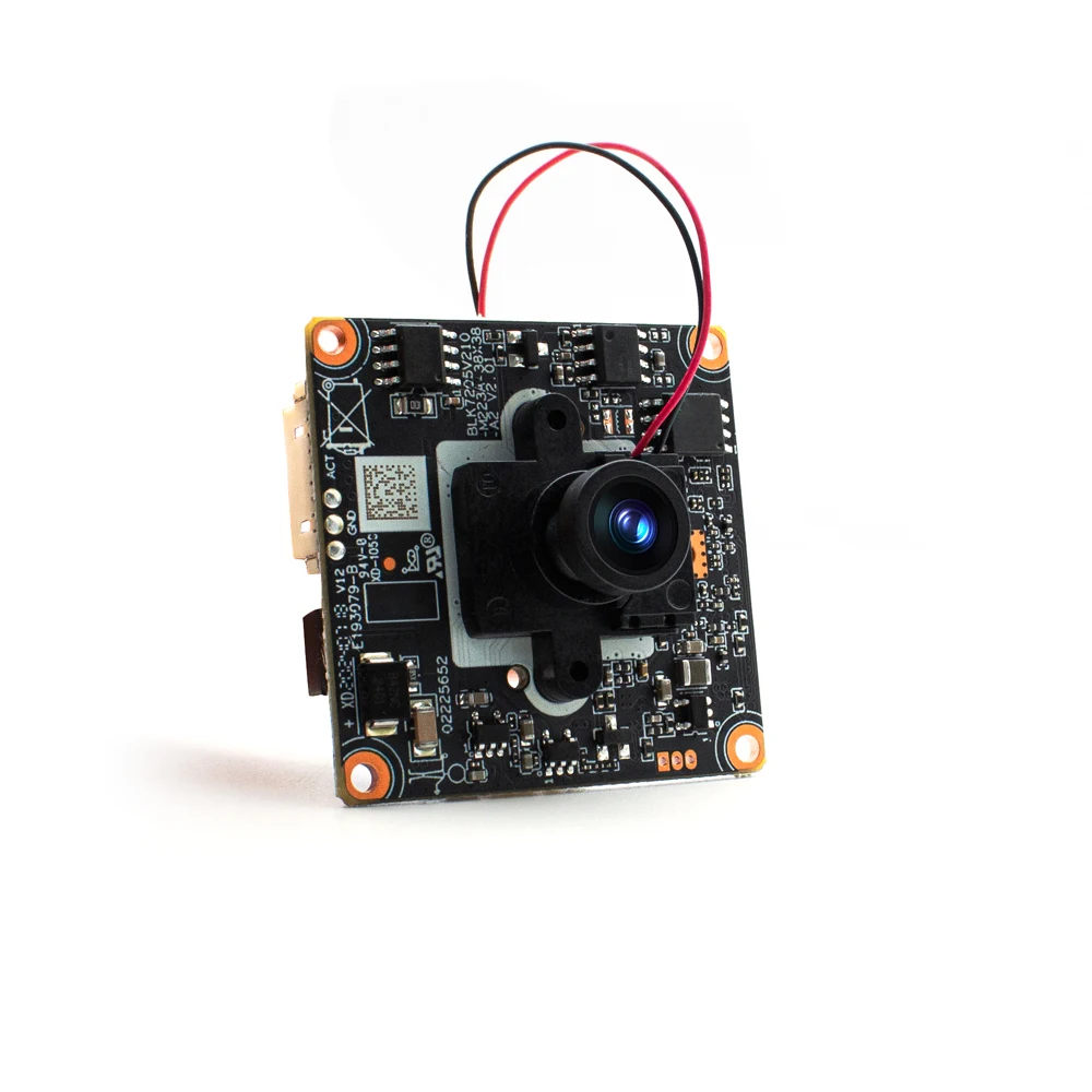 WGWK 3/4/5/8MP DIY IP Camera Module H.265+ CCTV Video Surveillance Low Illumination Webcam Board with 2.1mm Wide Angle Lens