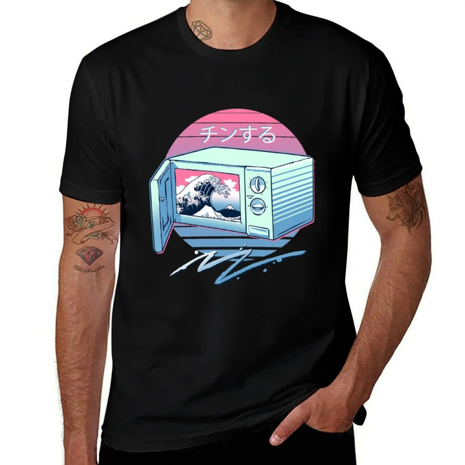 

The Micro Wave! T-Shirt tshirts personalised oversized t shirt Louboutins shirts graphic tees black t-shirts for men
