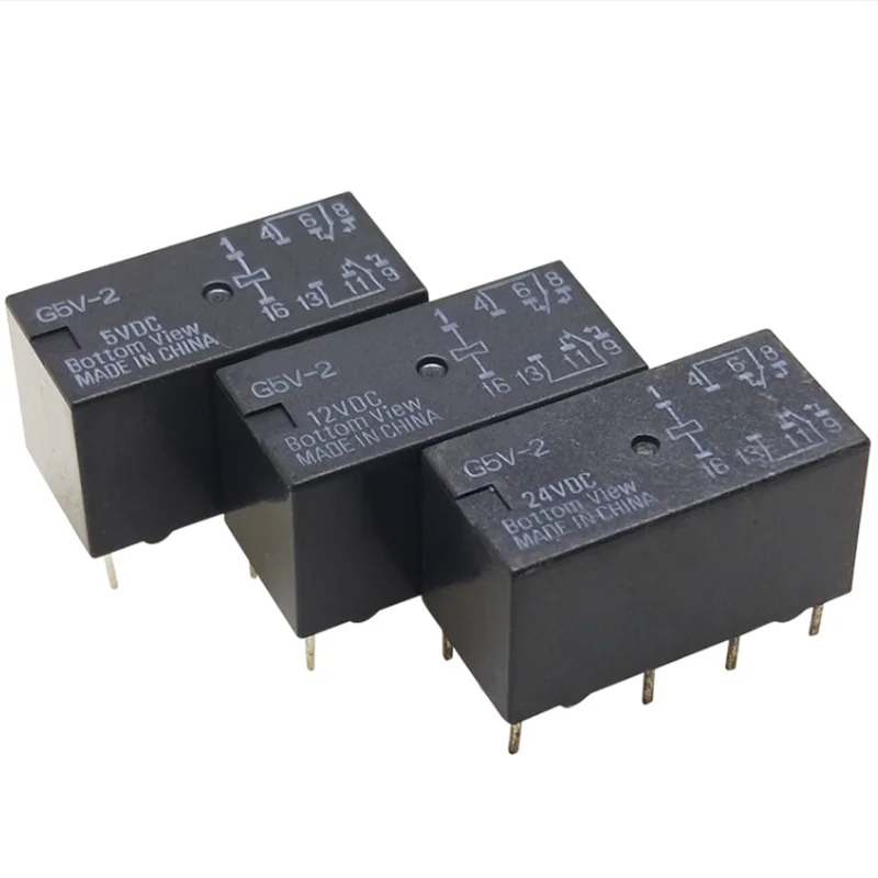 5pcs Signal Relay G5V-2-5VDC G5V-2-12VDC G5V-2-24VDC 8PIN 5V 12V 24V