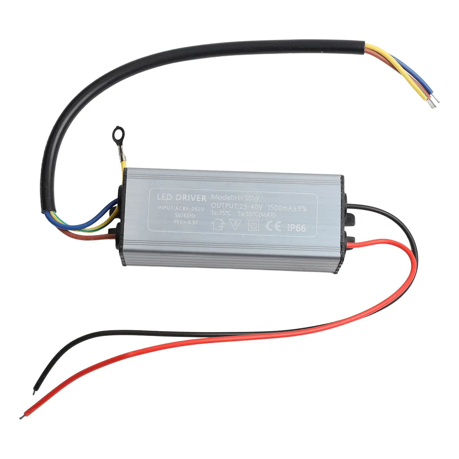 Constant Current Supply 1500mA LED Power Supply 87 28 21mm High Efficiency Led Transformer Ac Dc Adapter Overheating Protection