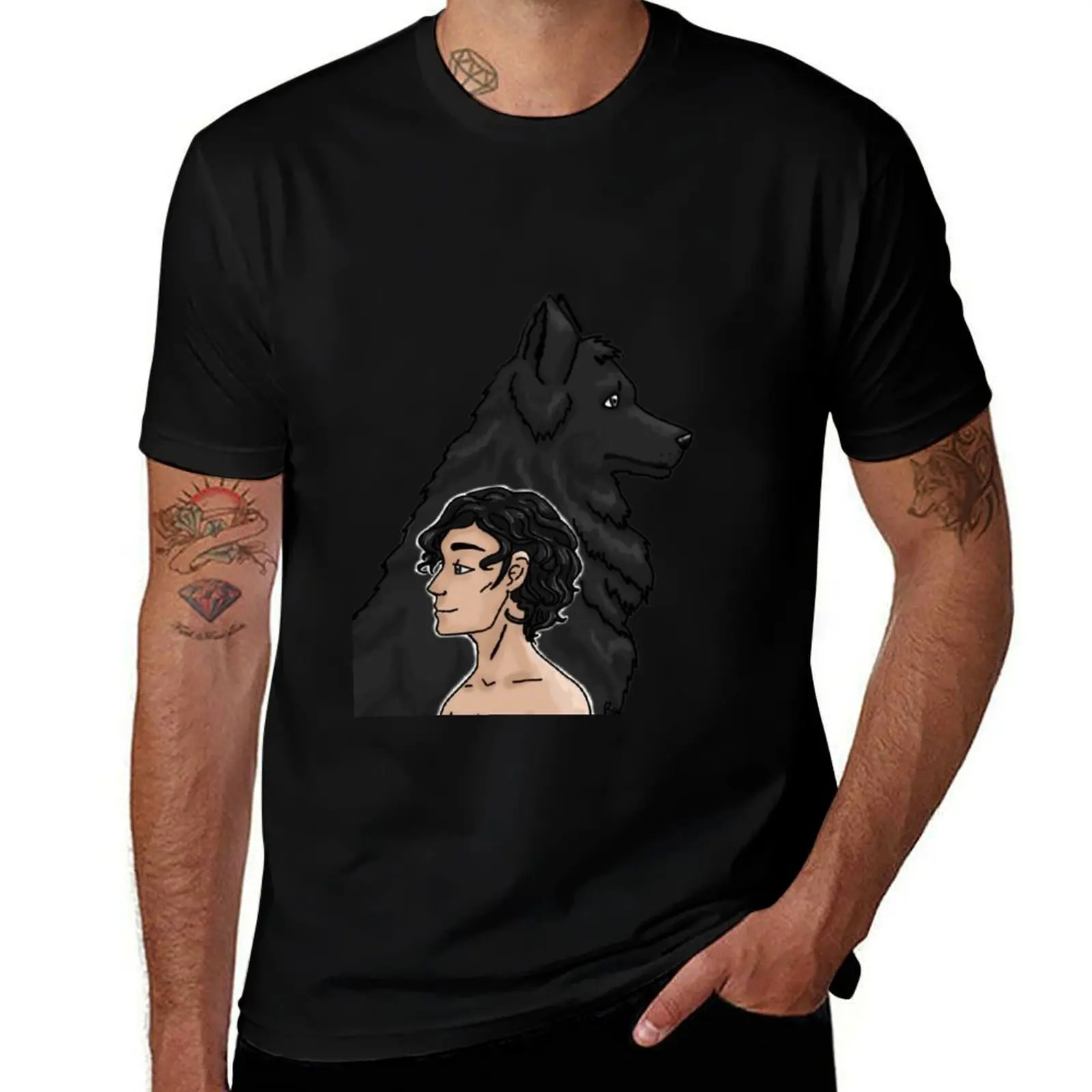 Sirius and Padfoot T-Shirt Labor Work Casual T-Shirt
