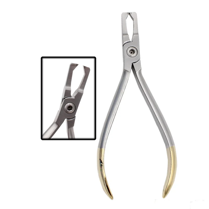 1Pc Tandheelkundige Orthodontische Tang Distale End Cutter Tang Ligatuur Cutter Band Verwijderen Forcep Rvs Tandheelkunde Instrument