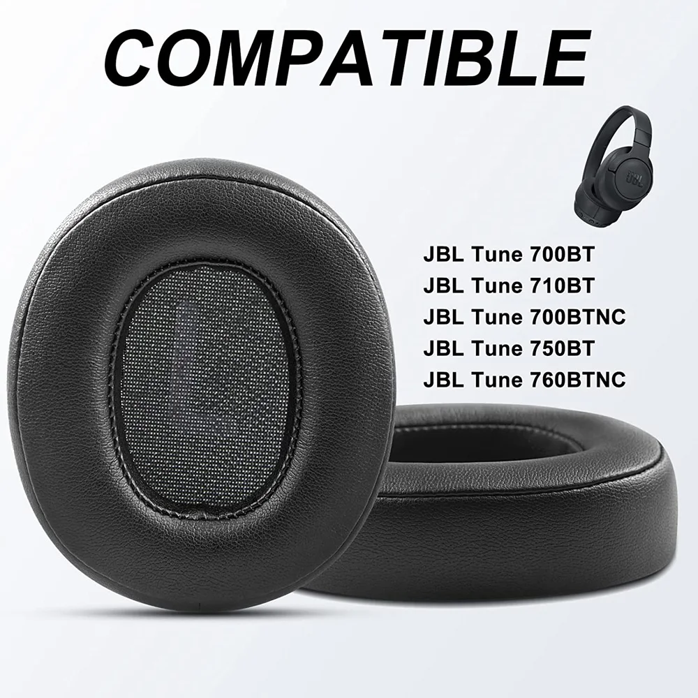 Replacement Ear Cushions For JBL Tune 750BT Headphone Tune 700BT 710BT 700BTNC 750BT 760BTNC Ear Pads Headset Earpads Protein