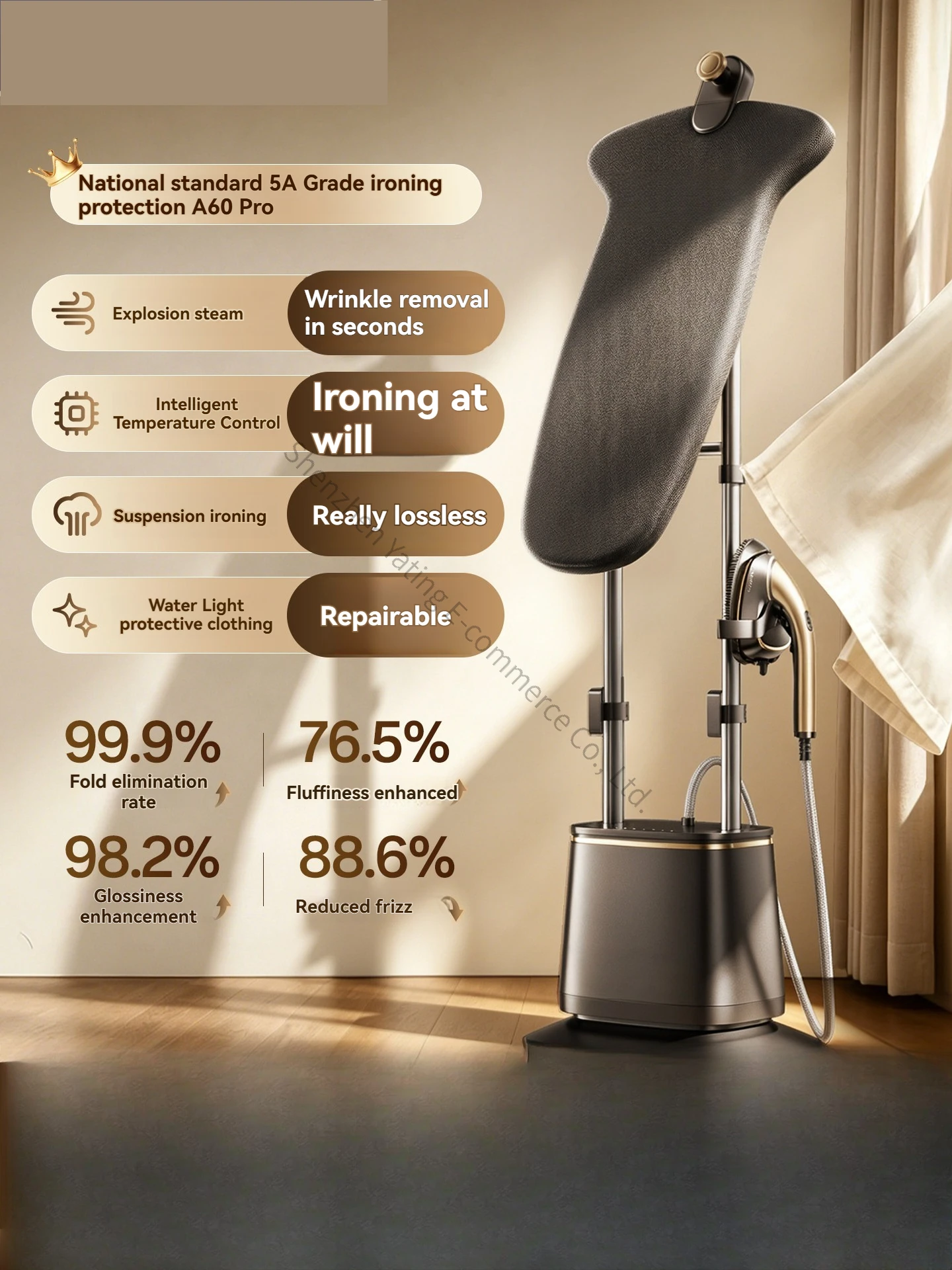 Garment Steamer Hanging Iron Household Large Steam Iron Automatic Flat Ironing Integrated Vertical Machine