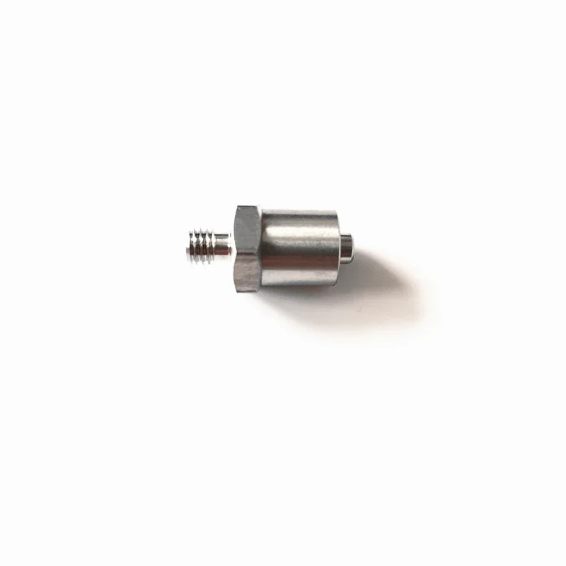 316 Stainless Steel Male Luer To M5 Male Thread Metal Luer Lock Connector