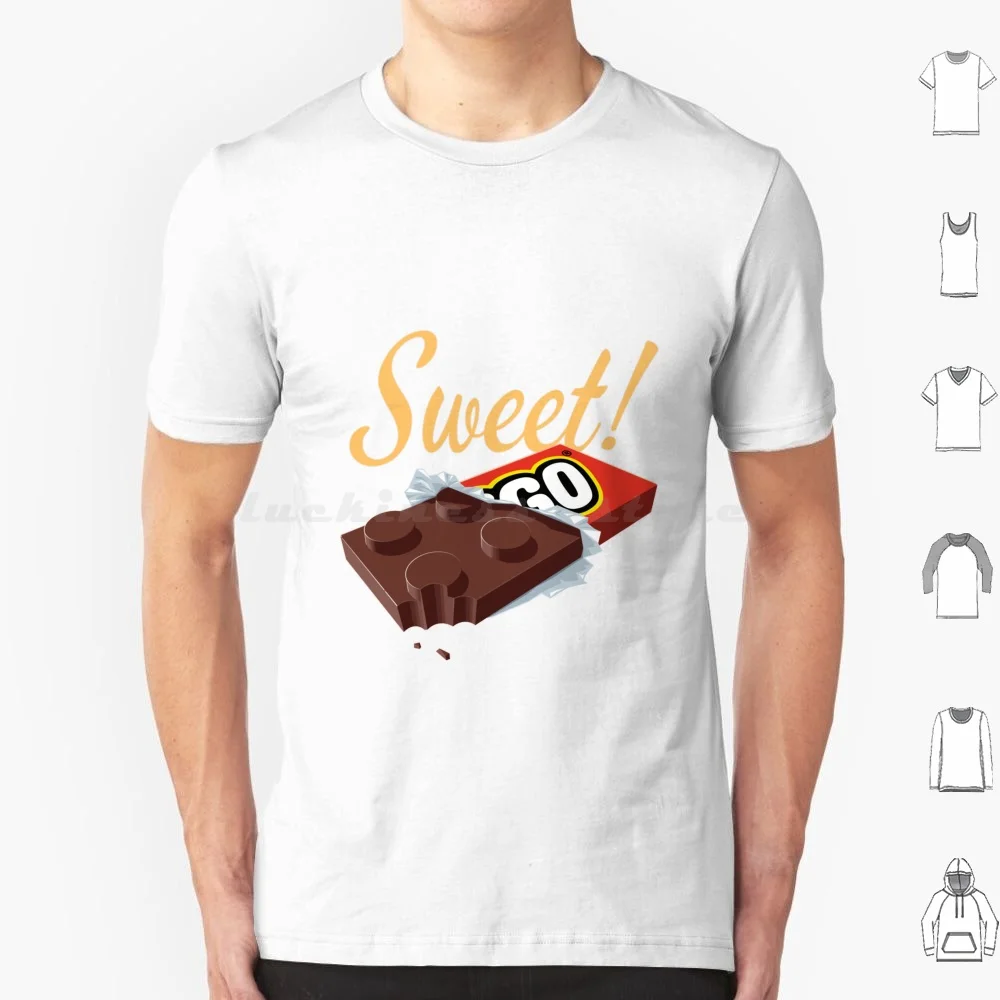 Sweet! T Shirt 6xl Cotton Cool Tee Afol Chocolate Sweet Yummy Fun Plate