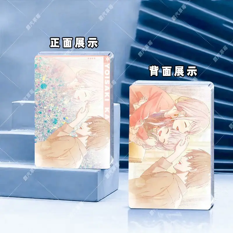 アニメプロジェクト用のアクリル流砂装飾品,卓上装飾,かわいいクリスマスプレゼント