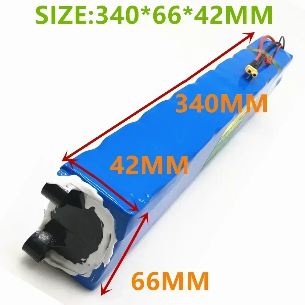 36V Battery 60Ah 18650 lithium battery pack 10S3P 60000mah 500W Same port 42V Electric Scooter M365 ebike Power Battery with BMS