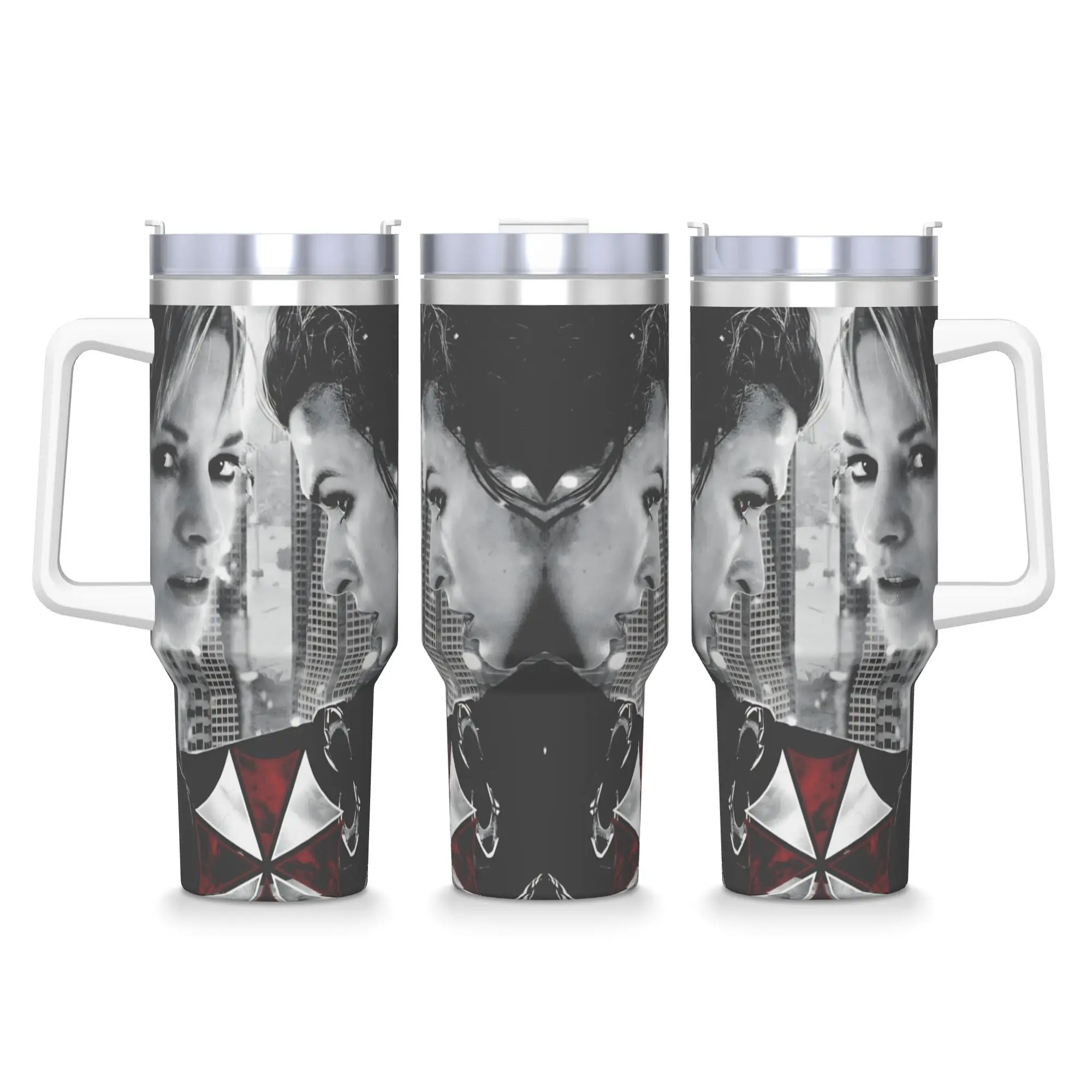 Stainless Steel Tumbler Resident Evils  Thermal Mug  Keep Heat Cold and Hot Car Mugs Travel Printed Water Bottle