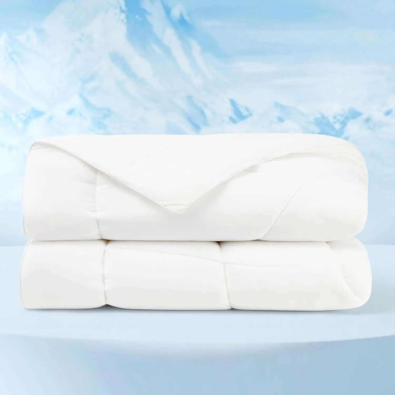 

Охлаждающее одеяло King Size - Охлаждающие одеяла для тех, кто потеет во сне, легкое летнее одеяло с двусторонней технологией охлаждения, мягкое.