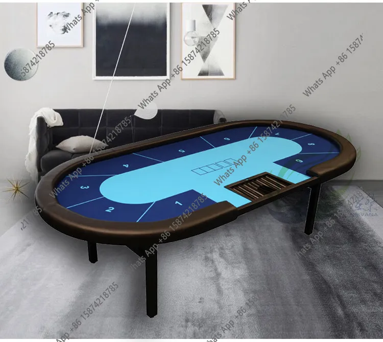 

Складной стол для покера Texas Hold'em, складной стол для покера с железными ножками на заказ
