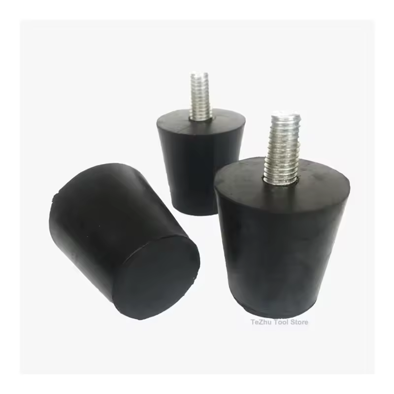Rubber Adjustable Feet Pad With Screw M6 M8 M10 Table Chair Balck Leveling Foot Pad Furniture Leg Anti-shock Protections - Image 2